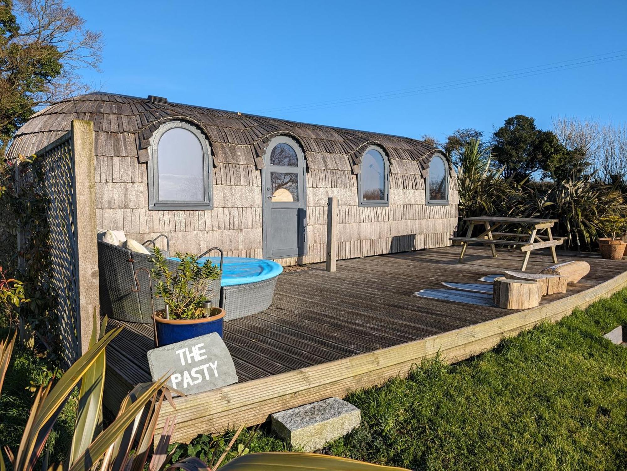The Pasty - Lydcott Glamping Apartment Looe Bagian luar foto
